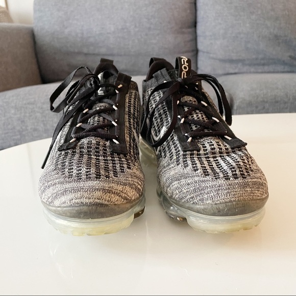 NIKE VAPORMAX FLYKNIT BLACK / BLACK - WHITE - Picture 4 of 9